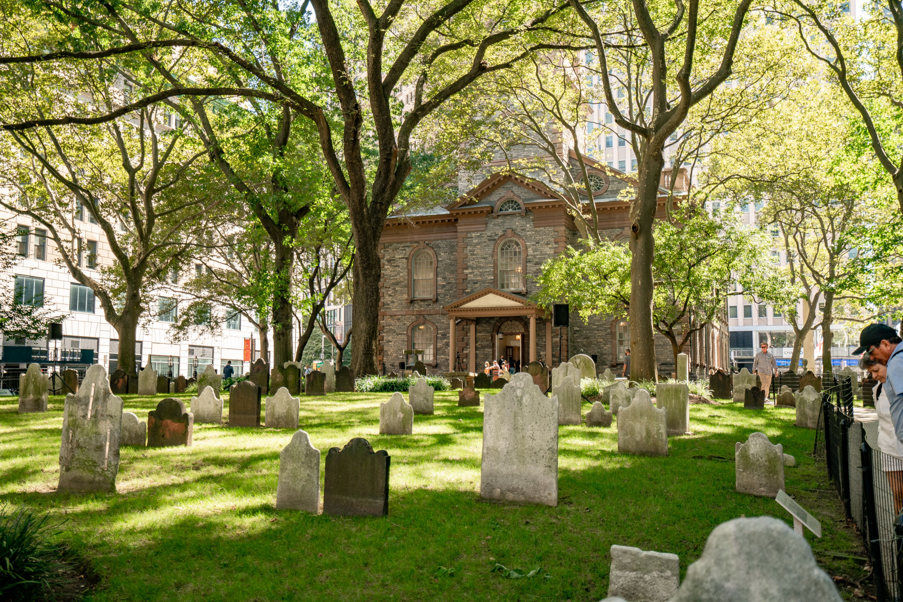 St. Pauls Chapel cemetery NYC