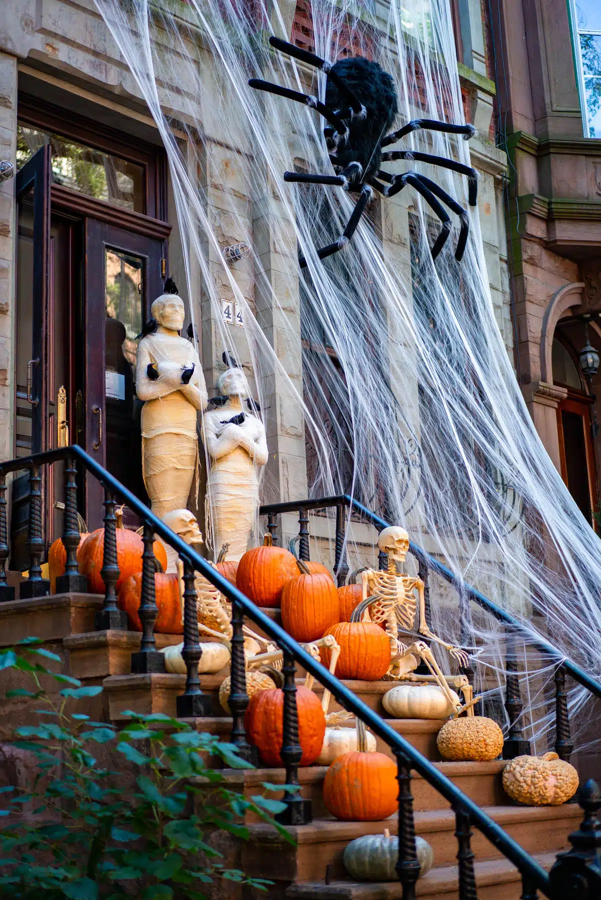Best Halloween decorations NYC, fall in NYC
