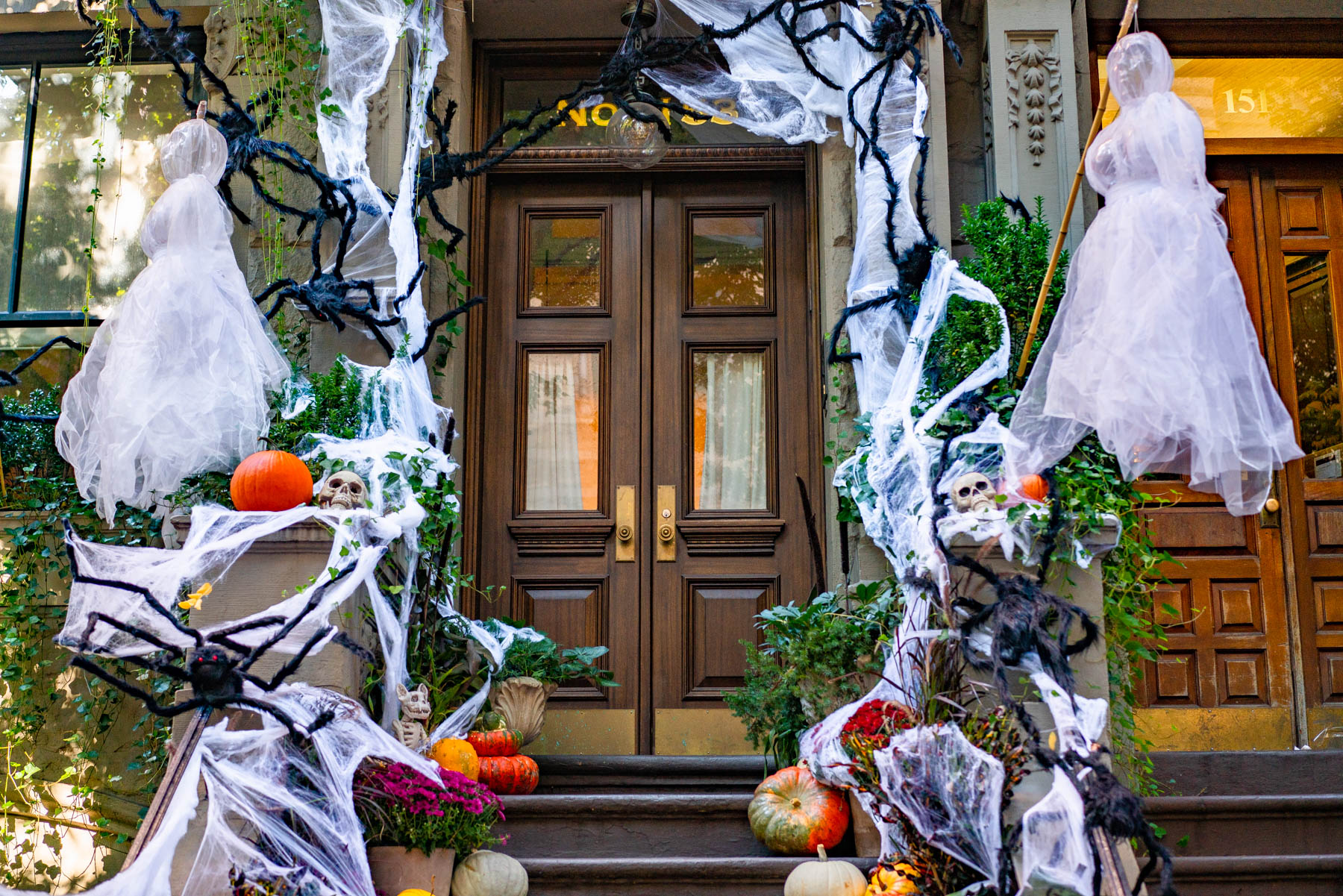 Halloween decor Upper West Side
