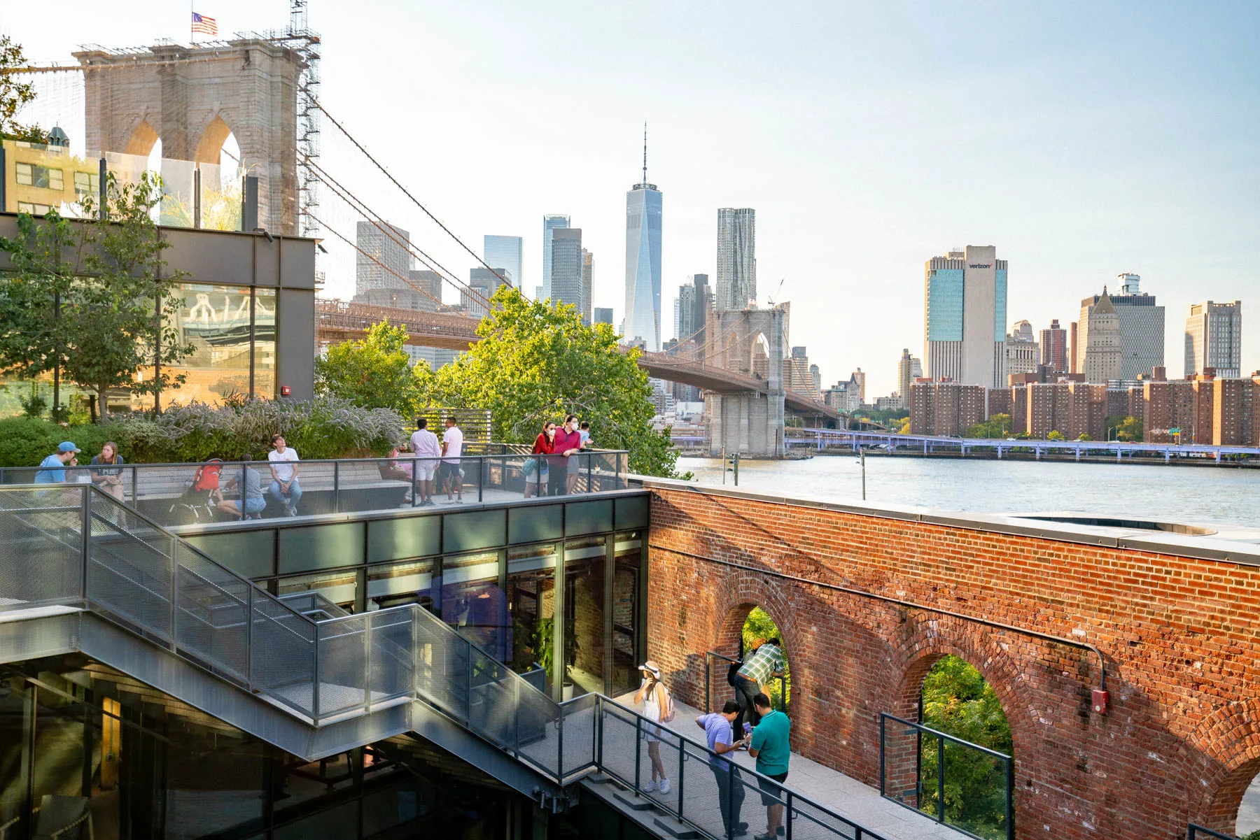 The Time Out Market Rooftop best things to do Brooklyn