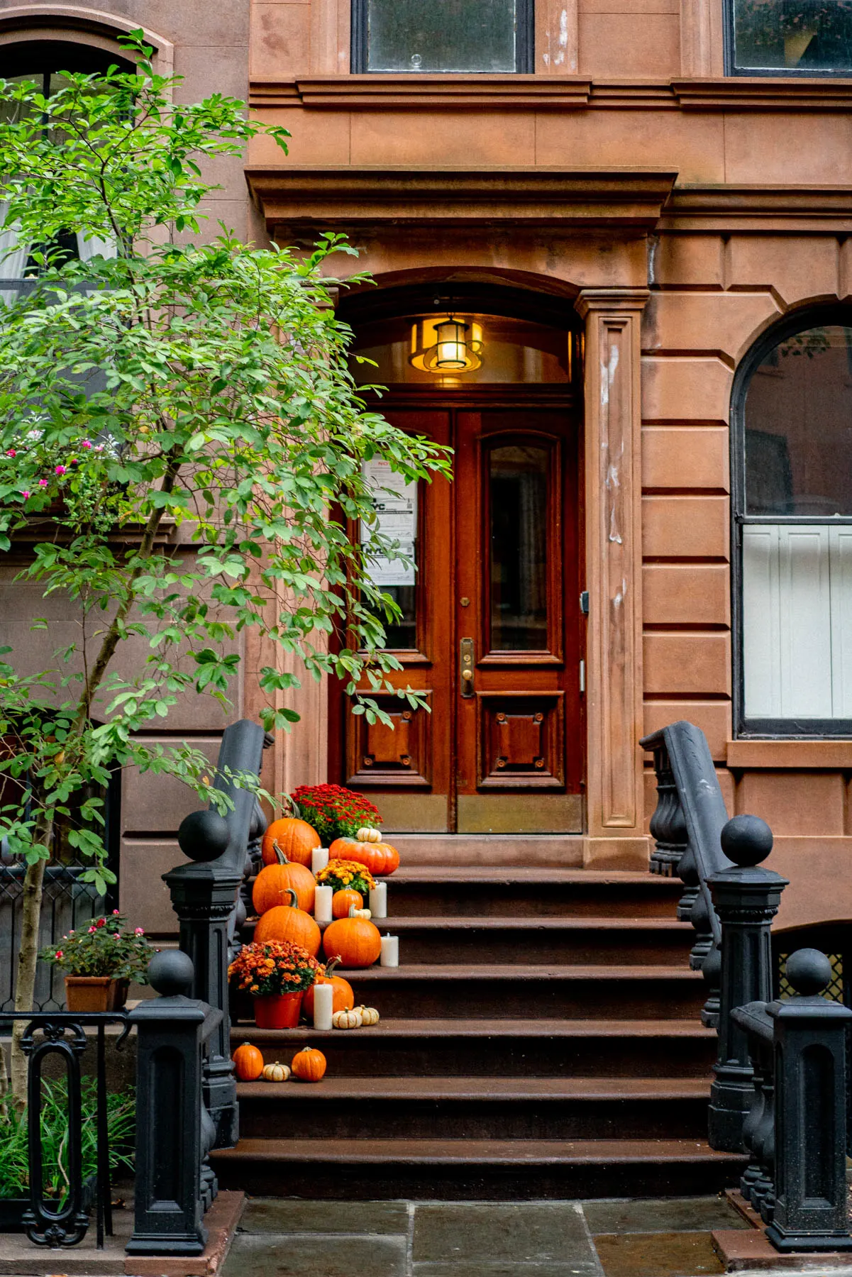 Halloween Decorations Greenwich Village