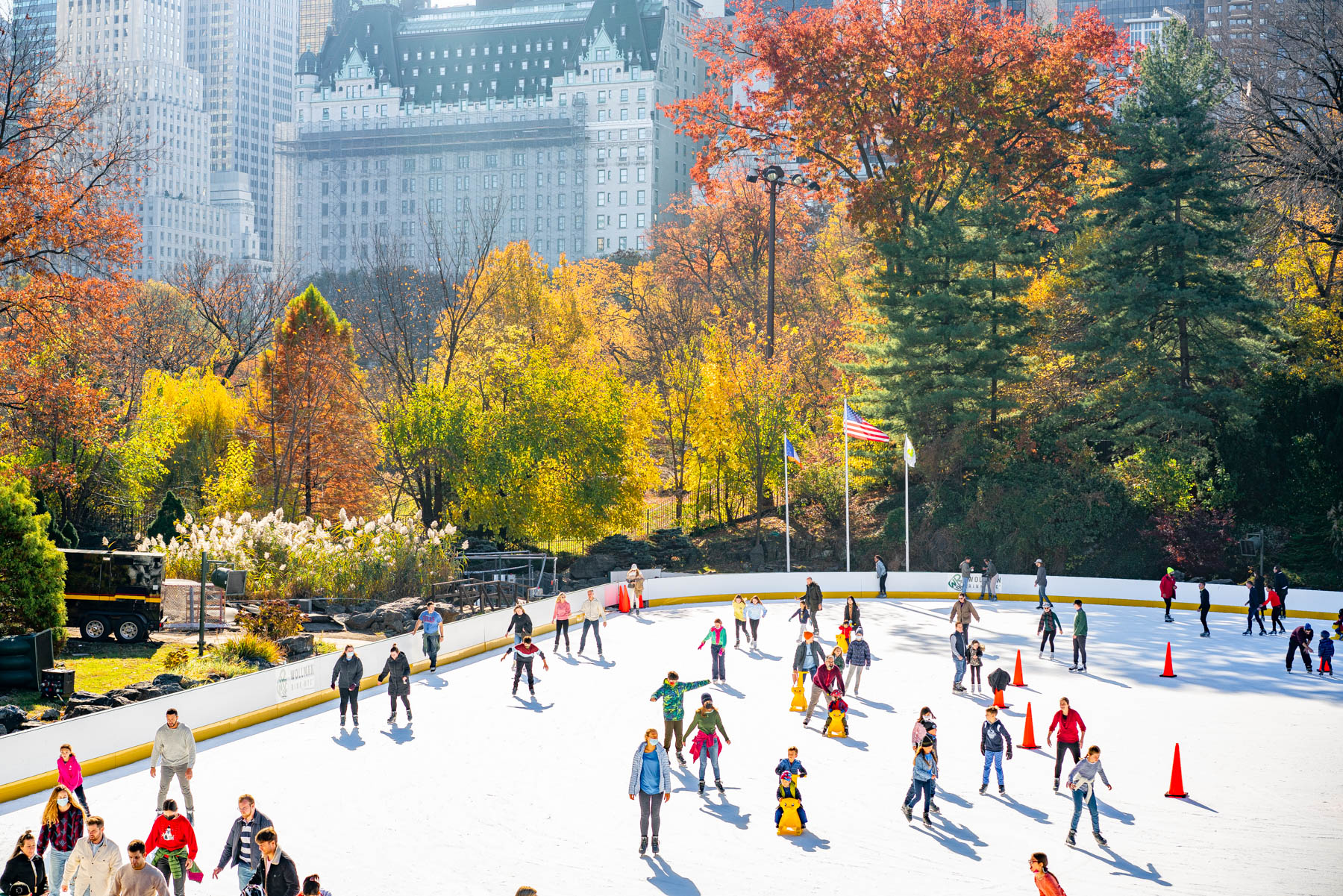 Best ice skating rinks New York City, when to visit New York City