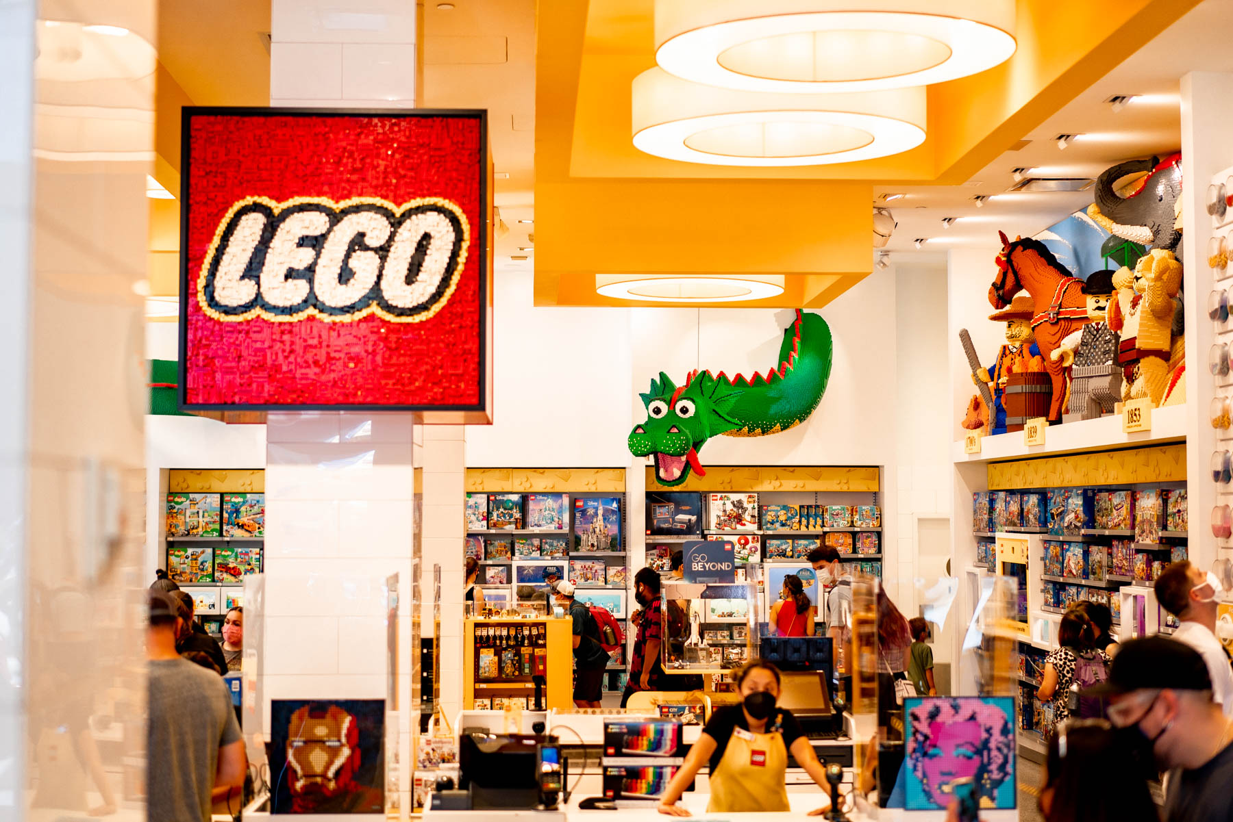 Lego store NYC