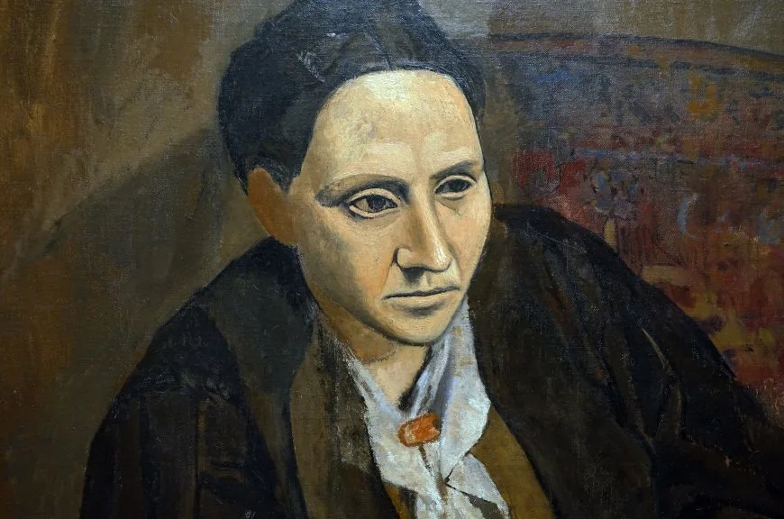 Portrait of Gertrude Stein by Pablo Picasso