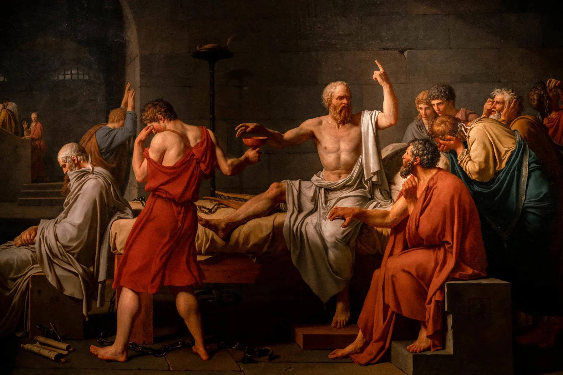 best things to see at the MET NYC
The Death of Socrates painting at the Met