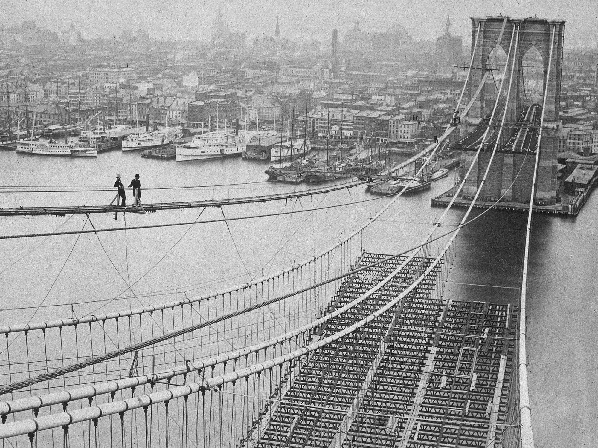 Cool facts about the Brooklyn Bridge