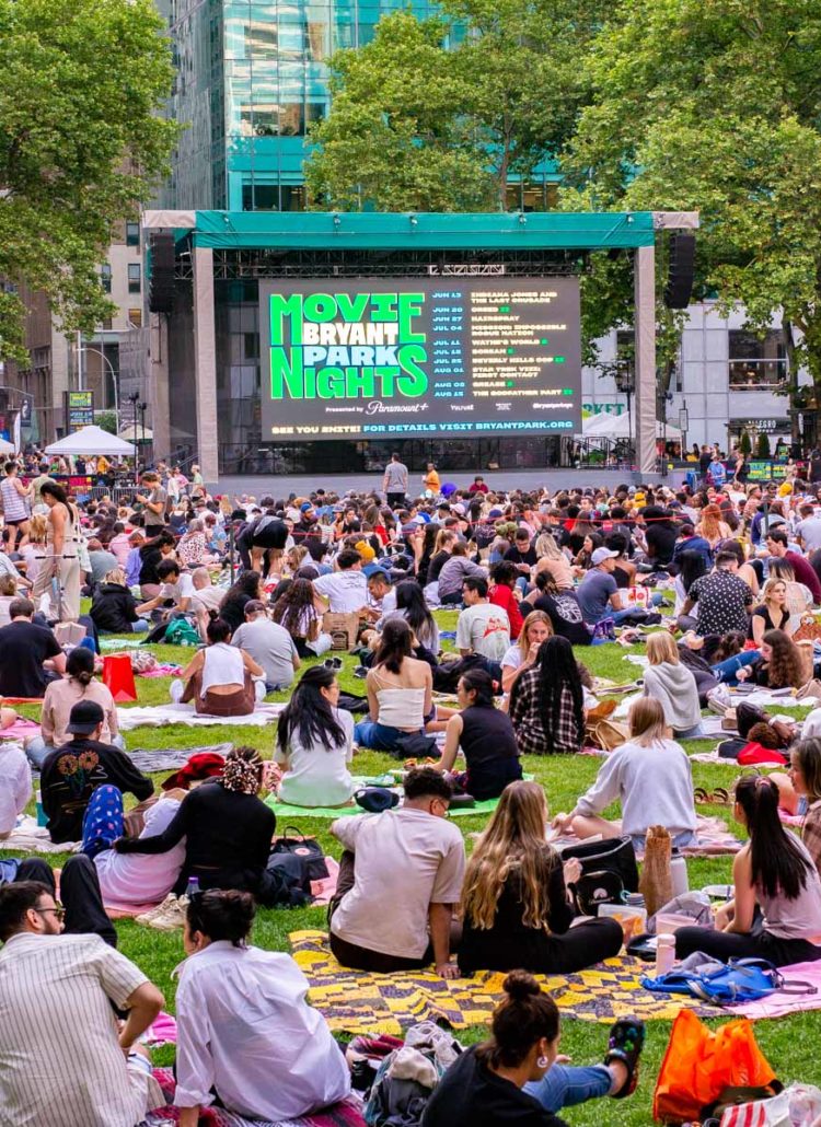 Where to see outdoor movies in New York City