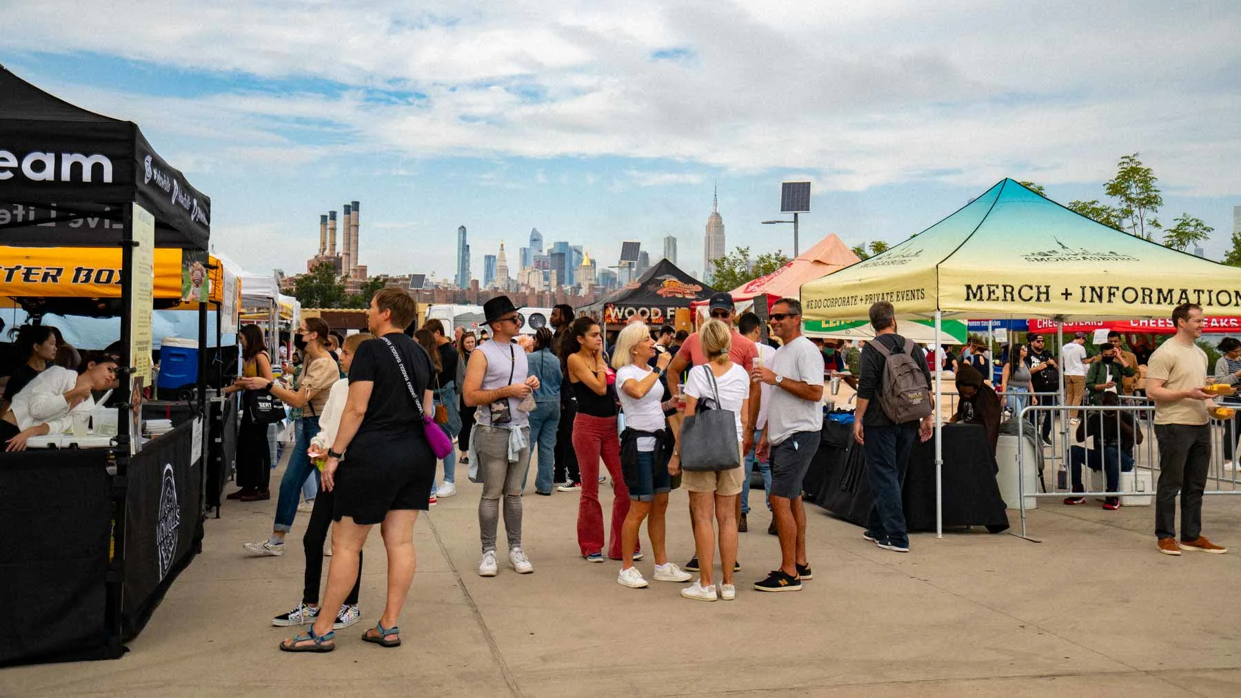 Smorgasburg
August in NYC