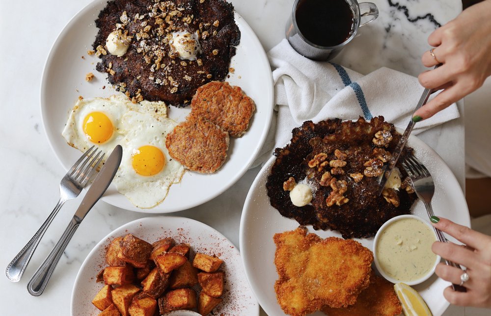 Breakfast by Salt's Cure Best Pancakes New York City 