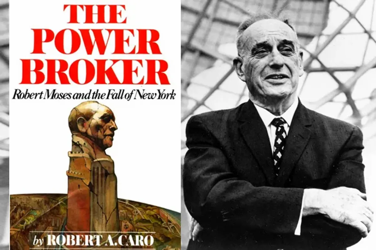 The Power Broker: Robert Moses and the Fall of New York ,best books about NYC