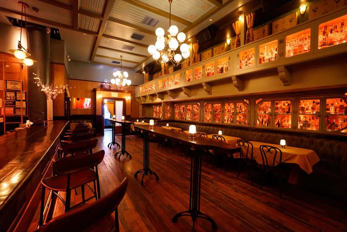 Flatiron Room NYC
best bars open on Christmas Eve & Day in NYC