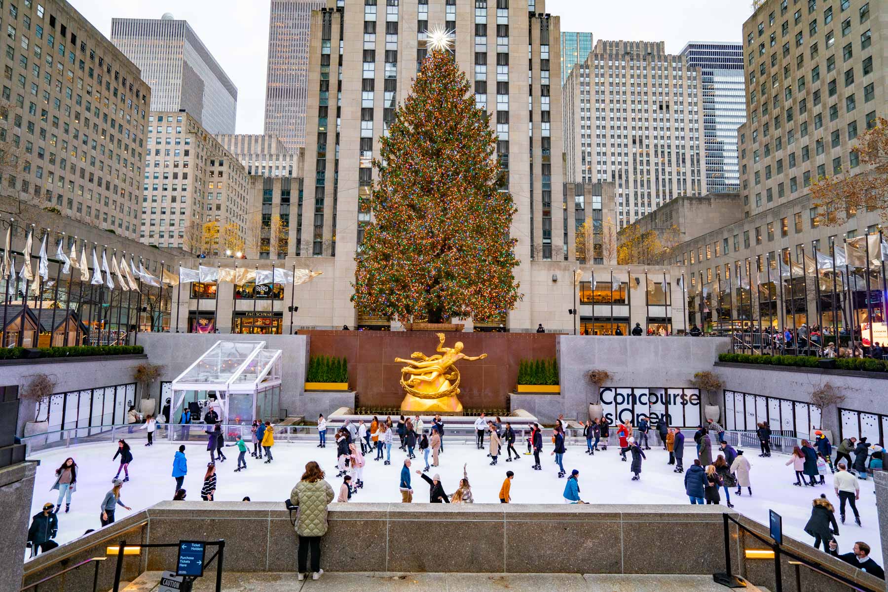 Rockefeller Center Ice Skating NYC