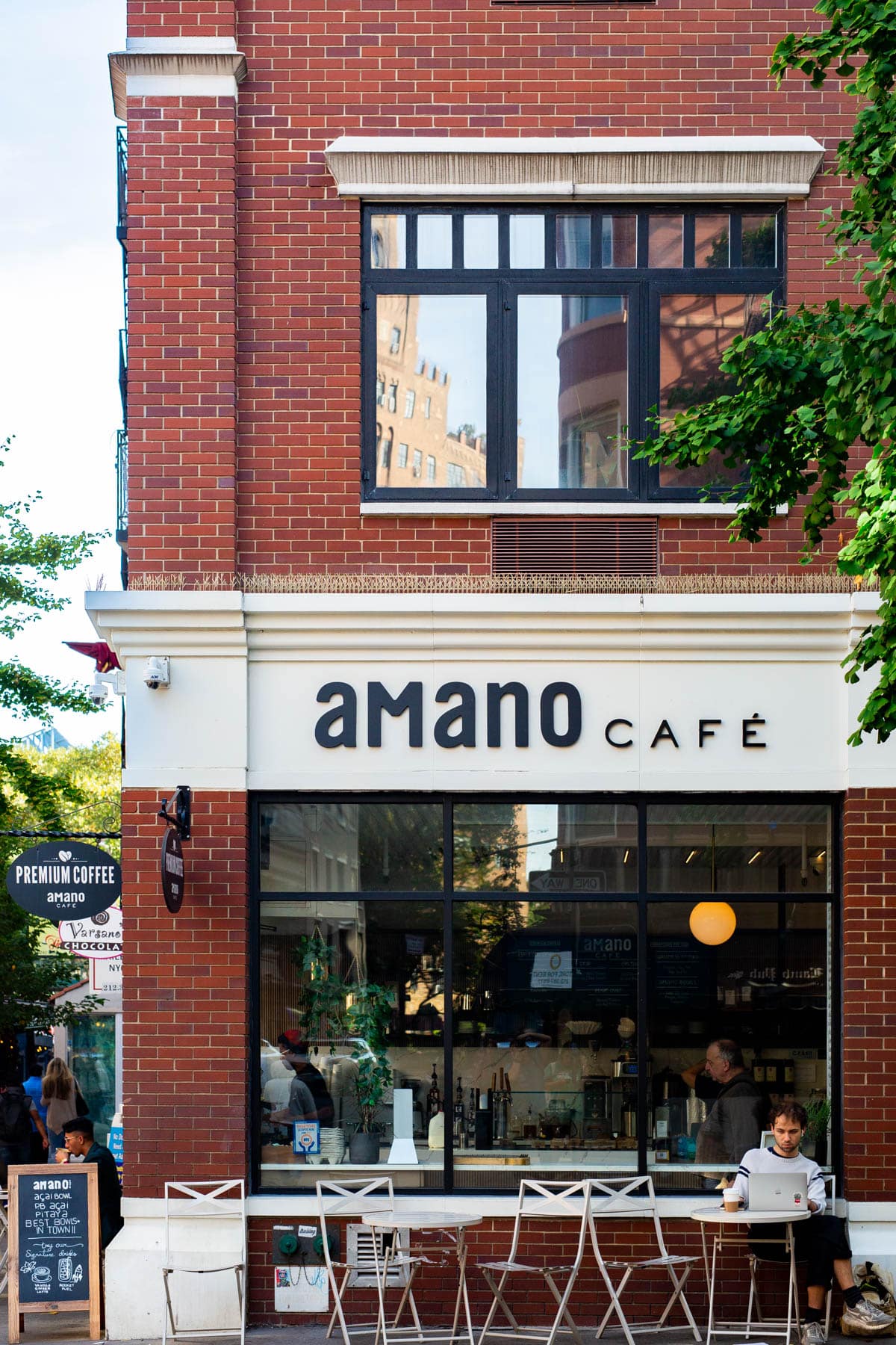 Amano Cafe, best coffee shops west village