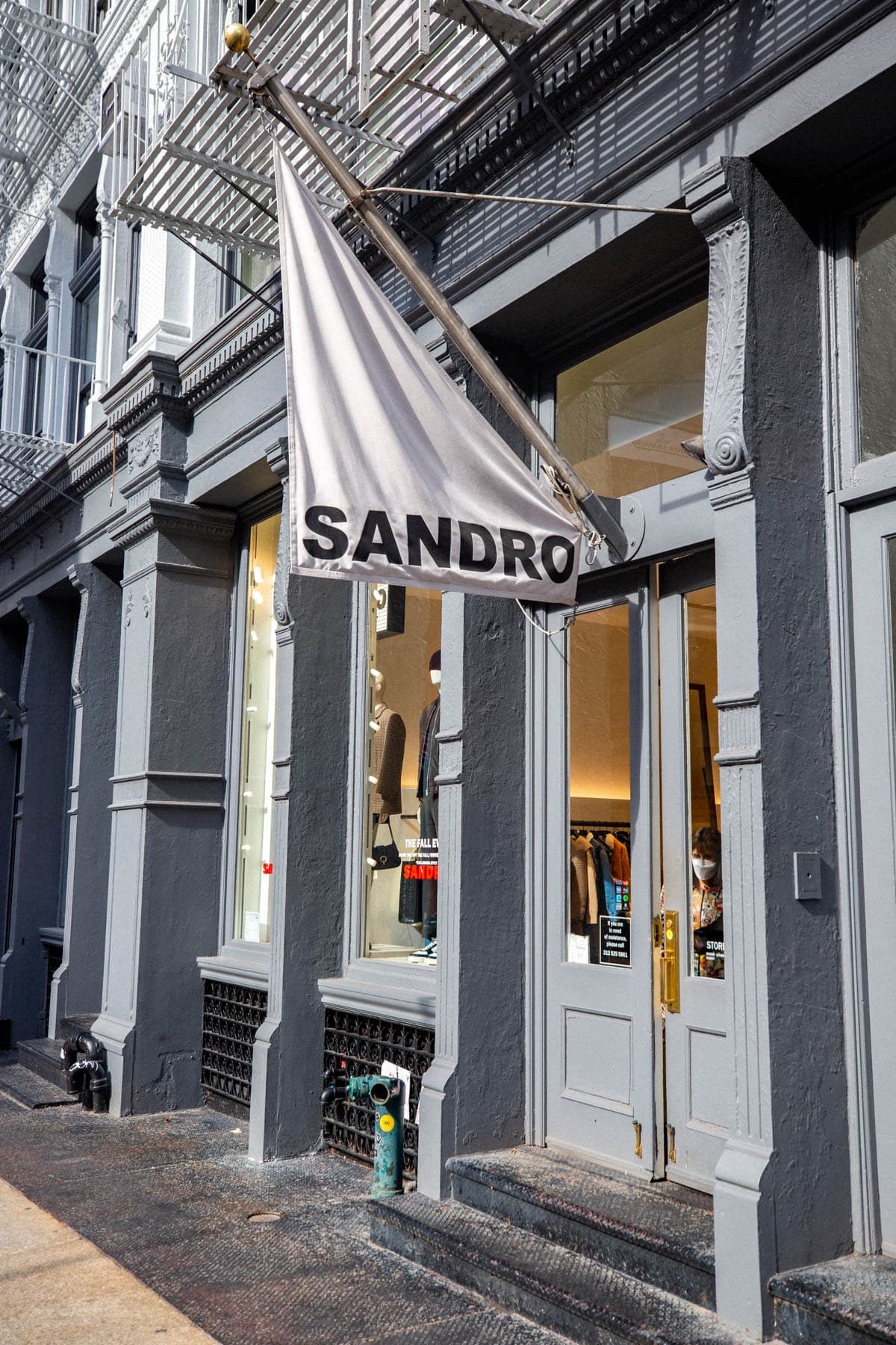 Sandro SoHo Stores Shopping