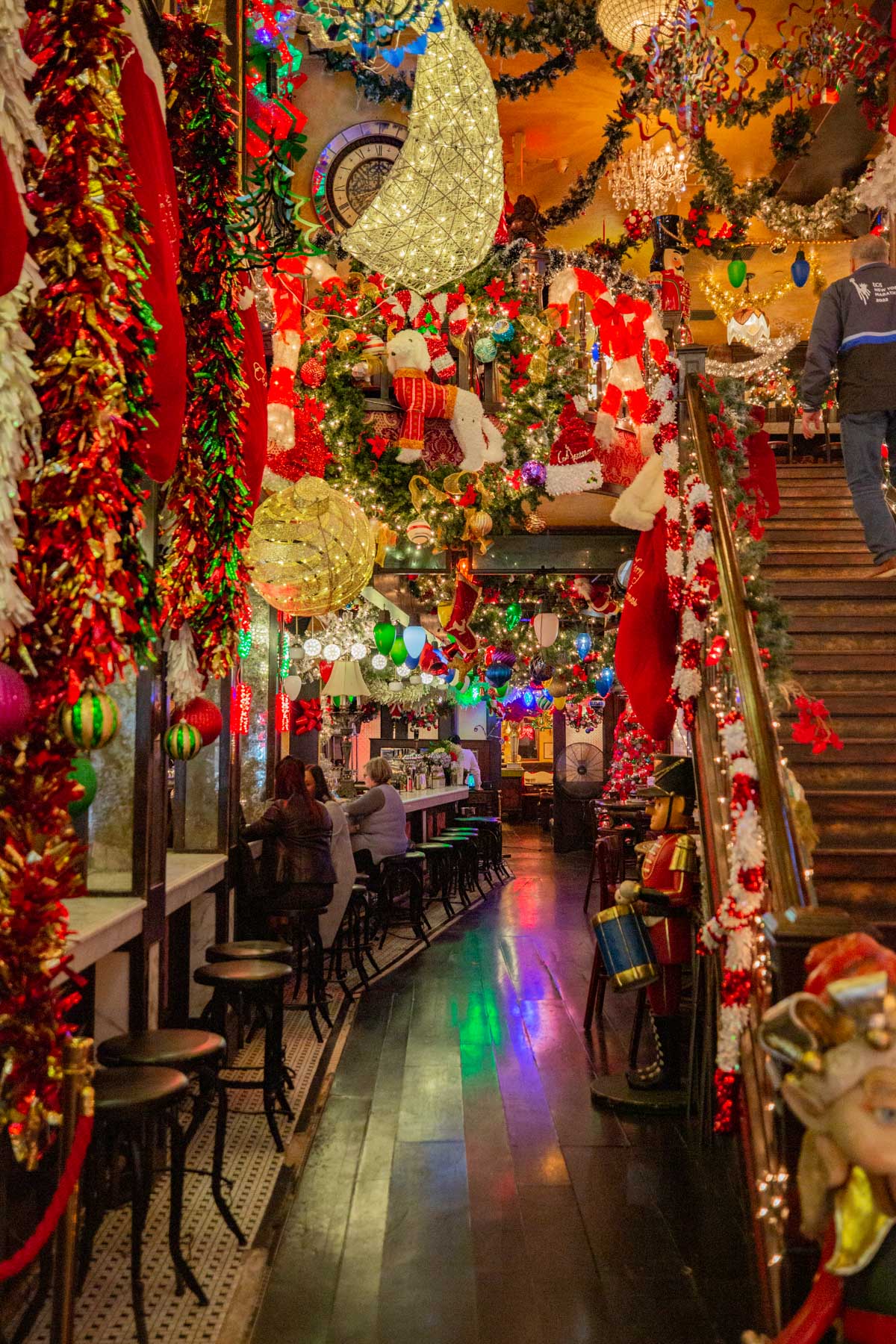 Papillon Bistro decorations
Christmas Restaurants in NYC