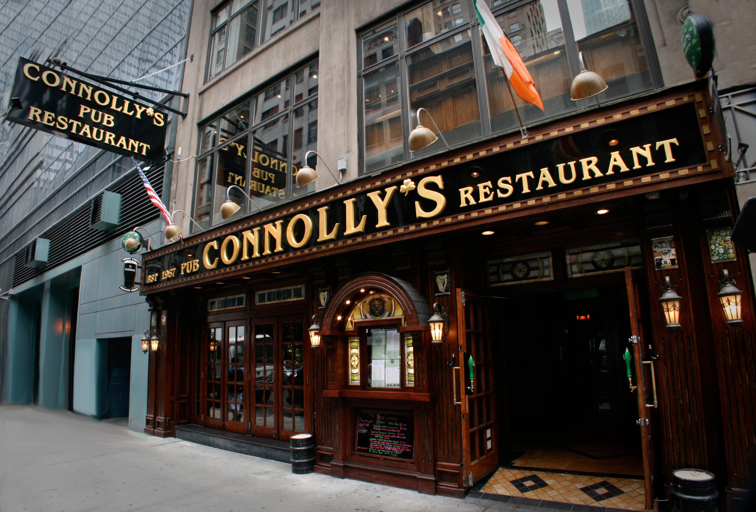 Exterior of Connolly's
Best Irish pubs in New York City