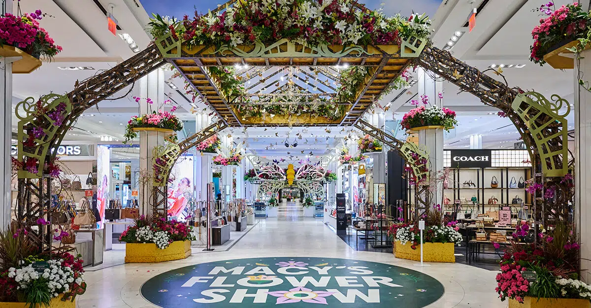 Macy's Flower Show, best things to do in New York City in March
