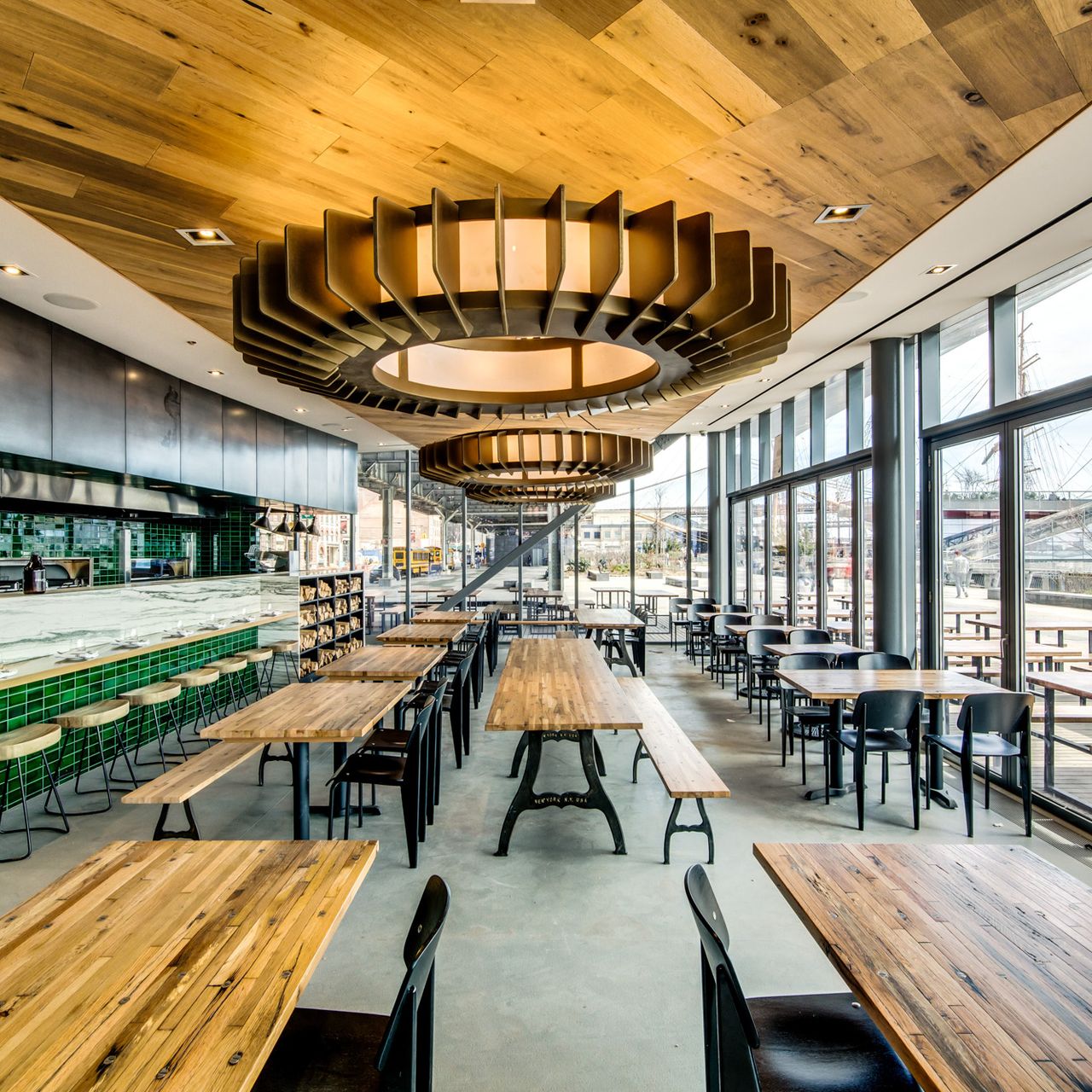 Industry Kitchen waterfront restaurants NYC
brunch in FiDi