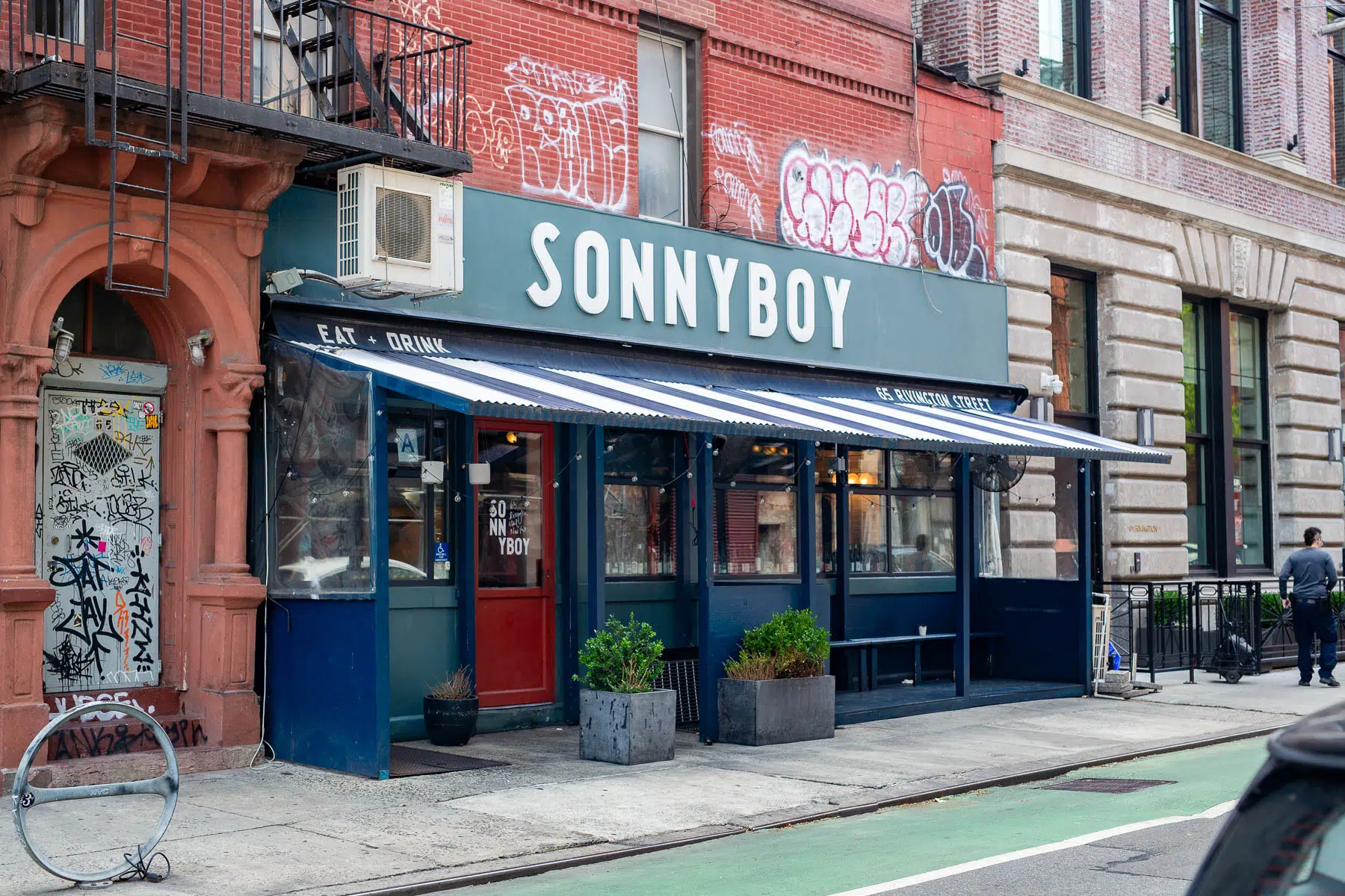 Sonnyboy exterior, best brunch in LES