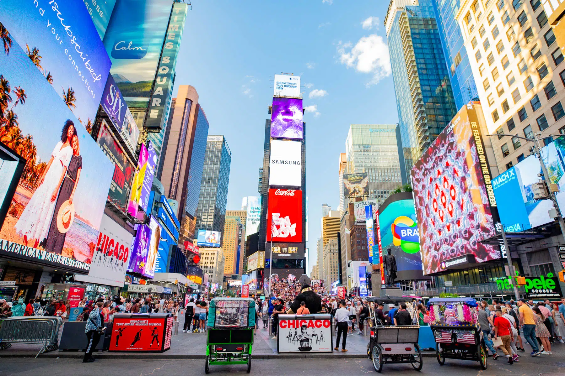Times Square, tourist traps NYC