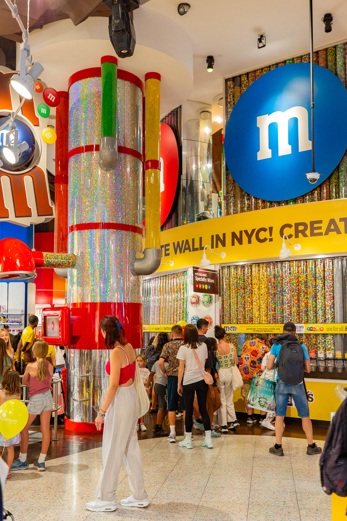 M&M World, Times Square in NYC
