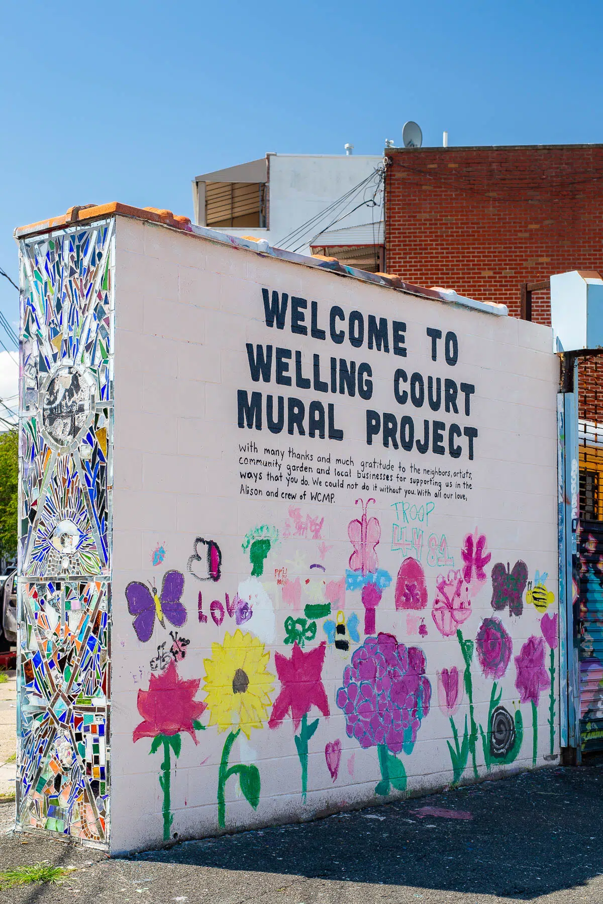 Welling Court Mural Project in Astoria, Queens, Best things to do in Astoria
