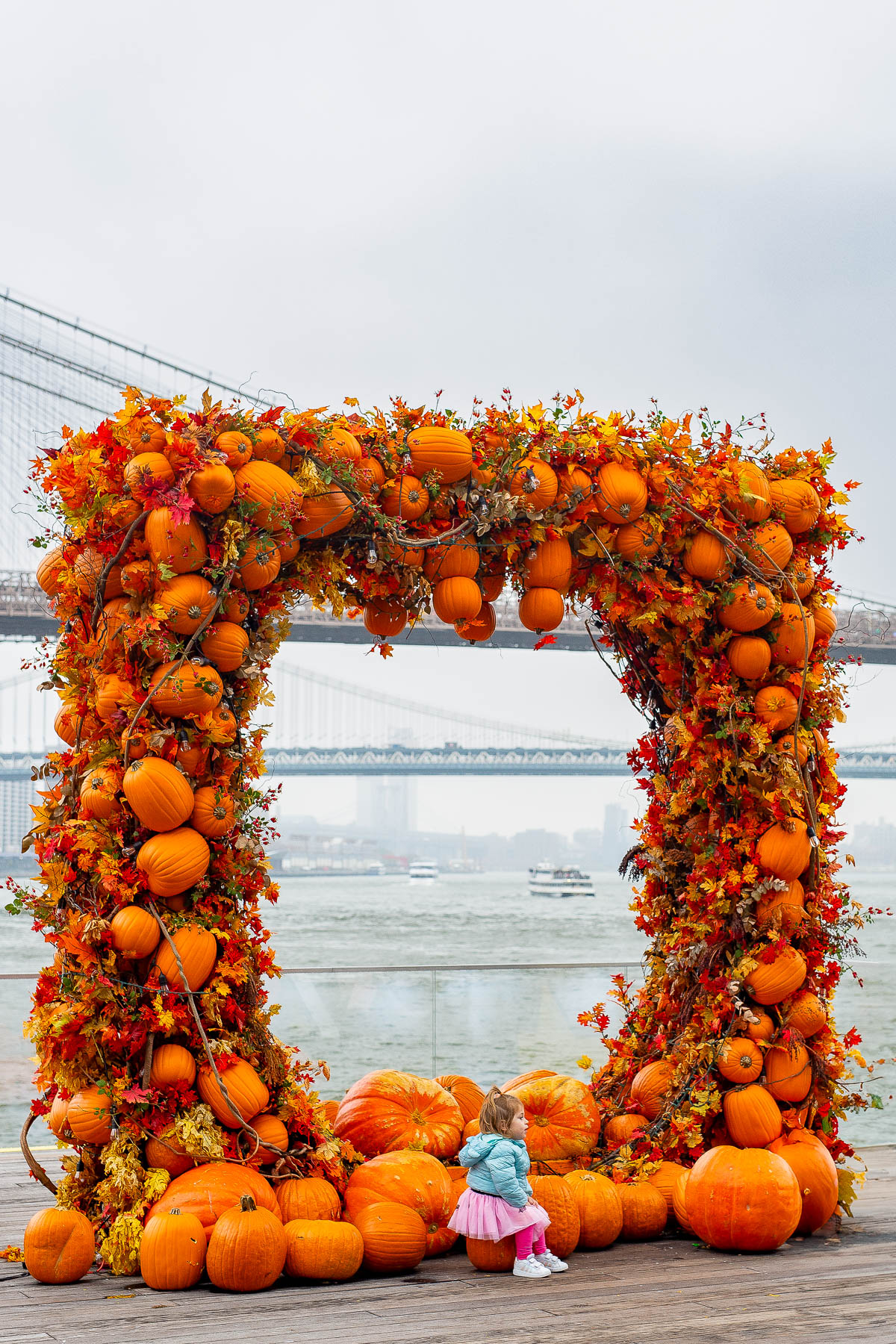 Pumpkin Arch Pier 17, Things to Do on Halloween in New York City