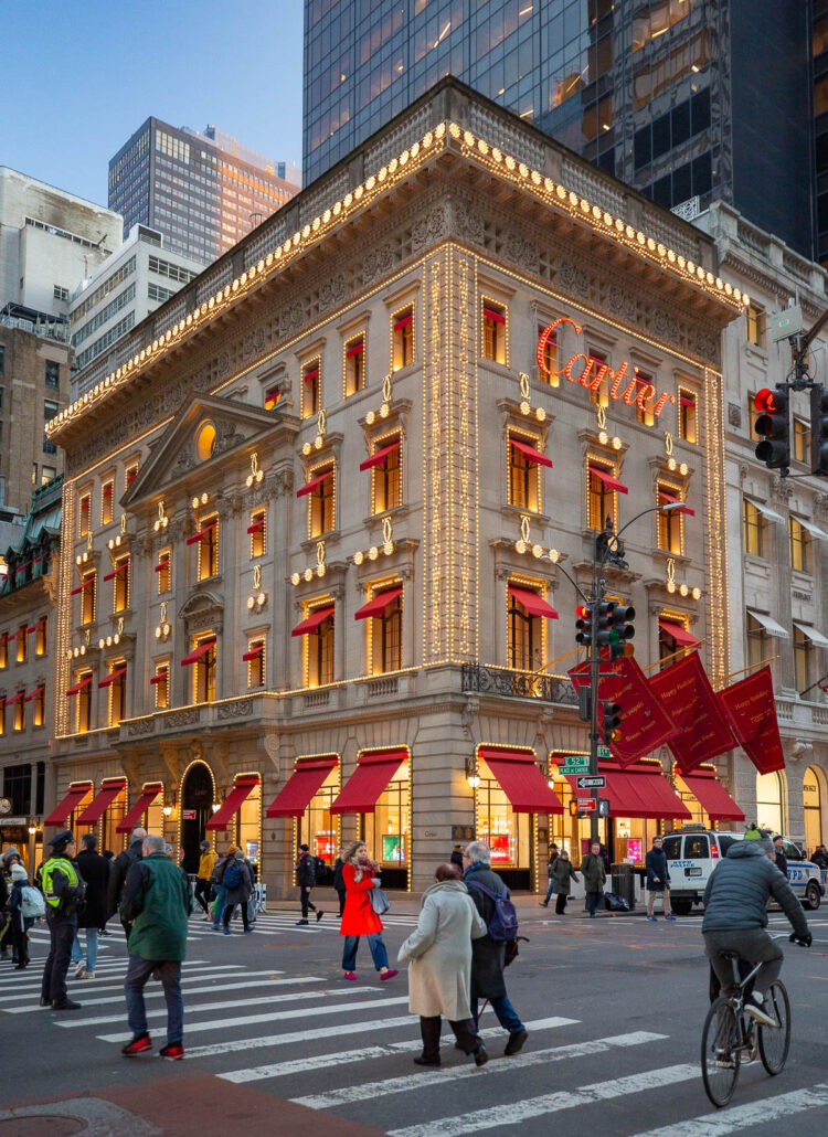 Cartier NYC Christmas in New York City