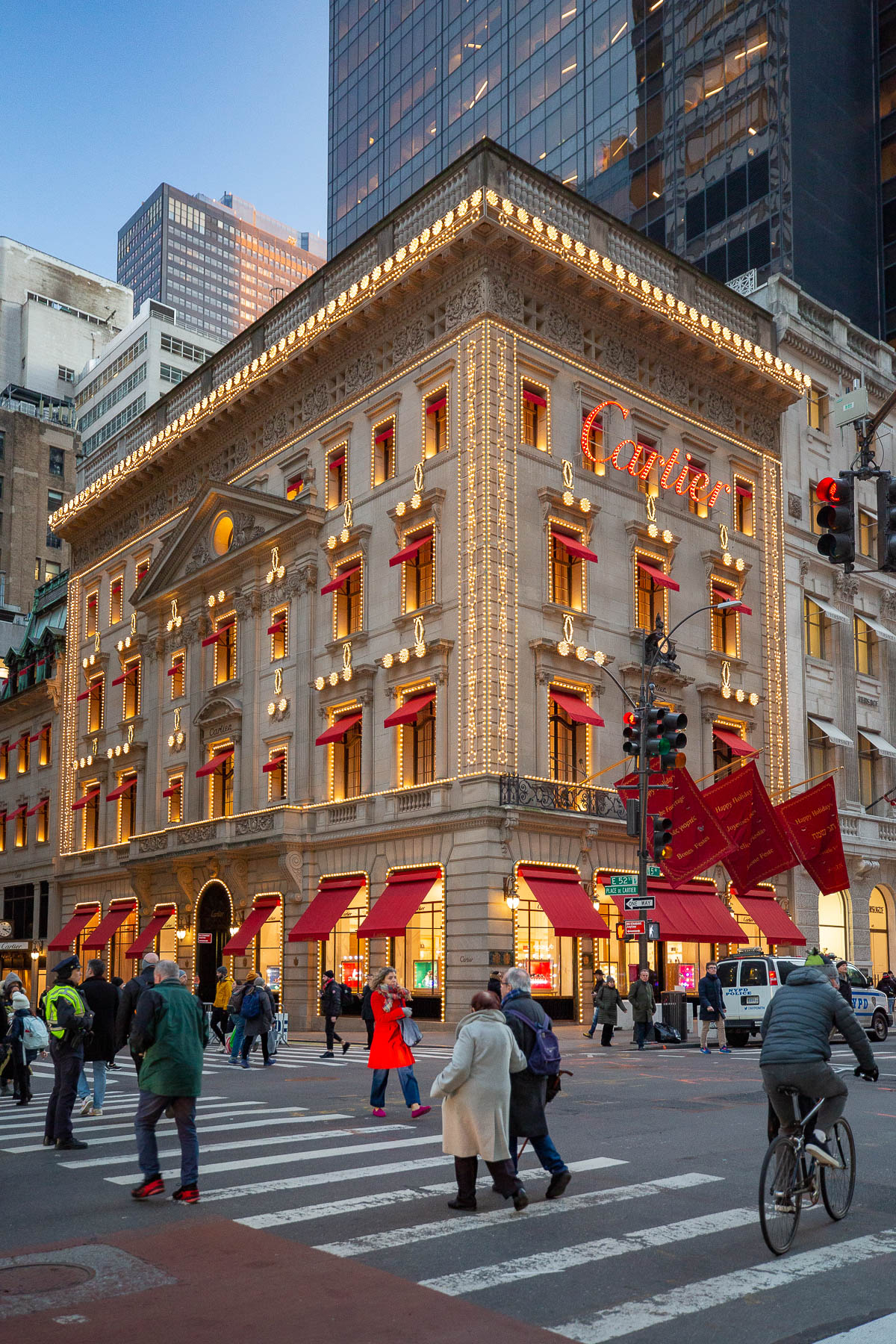 Cartier NYC Christmas in New York City