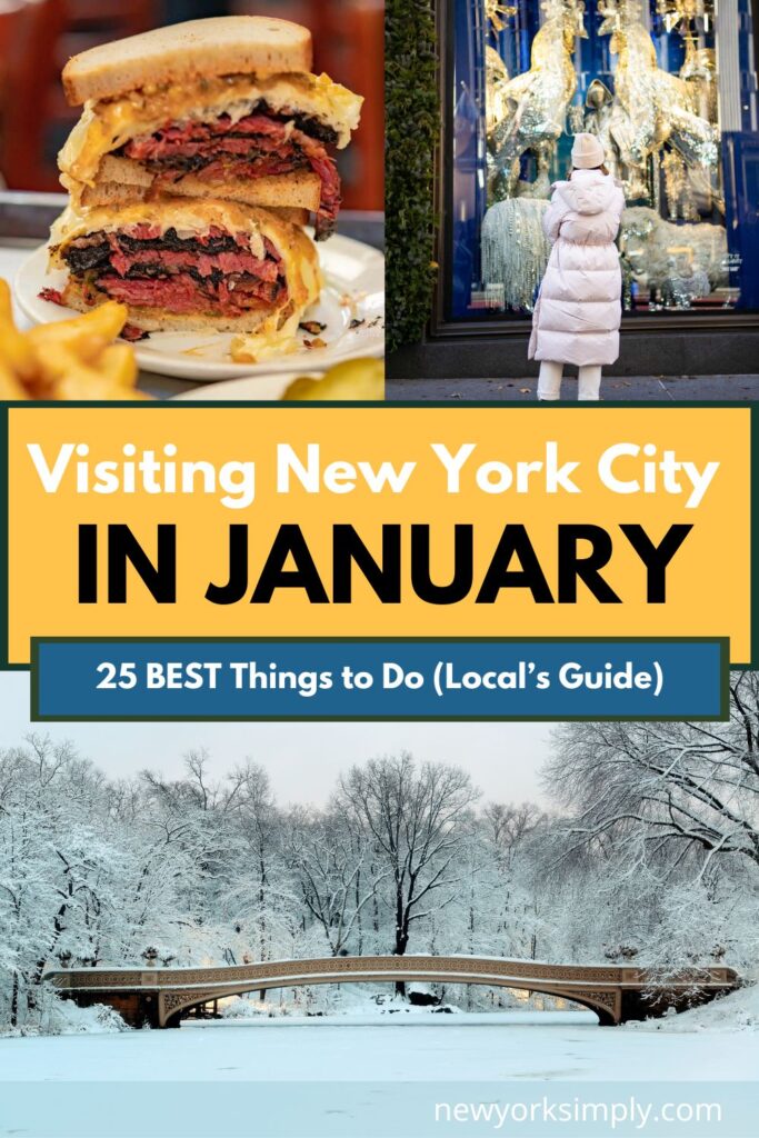 Visiting New York City in January