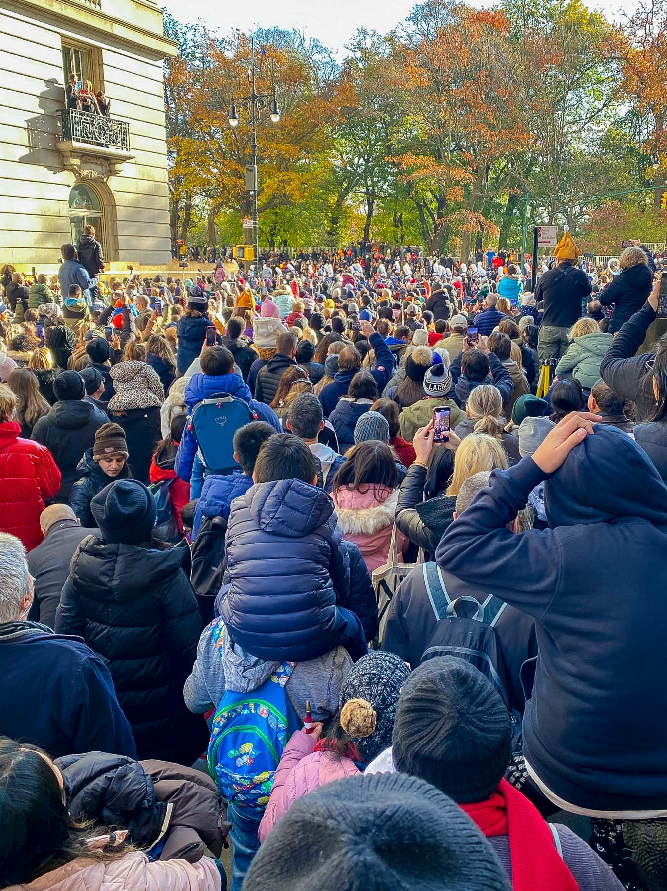 Crowds at the Macy's Thanksgiving Day Parade Guide