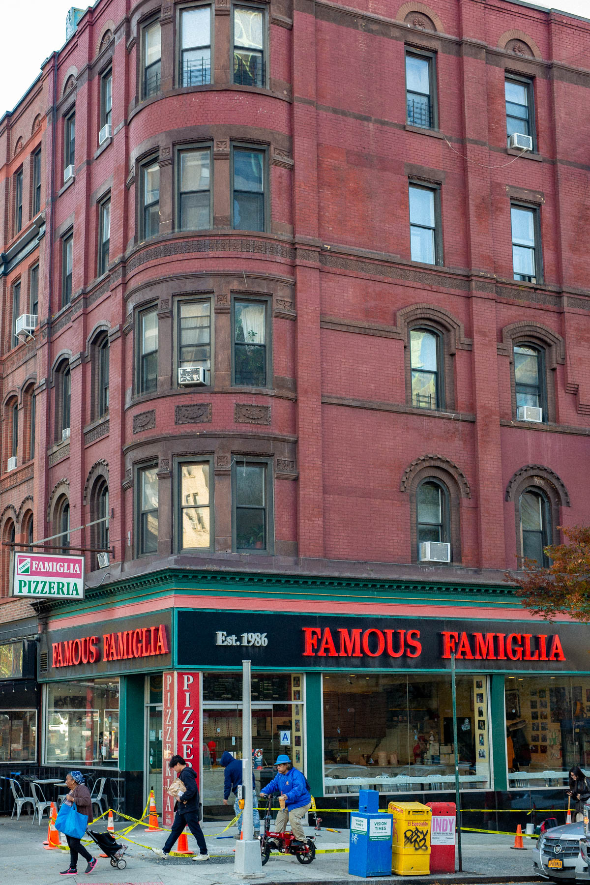 Famous Famiglia best Pizza UWS Upper West Side pizza