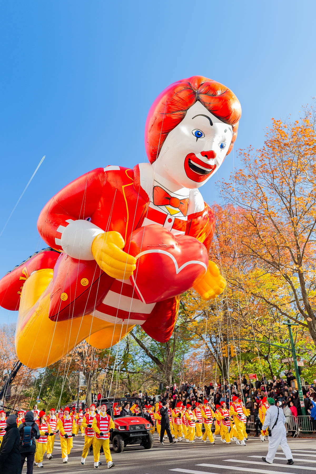Macy's Thanksgiving Day Parade 2023 Ronald McDonald Float, Thanksgiving in NYC