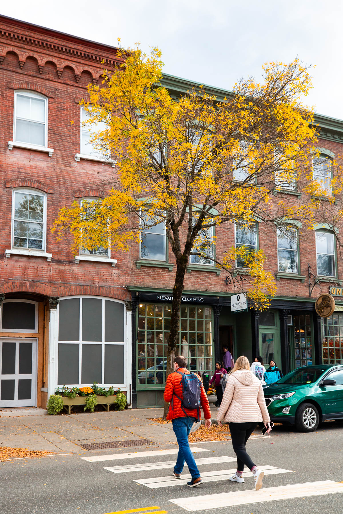 Walking through Woodstock, Vermont in the Fall, Best weekend trips from NYC