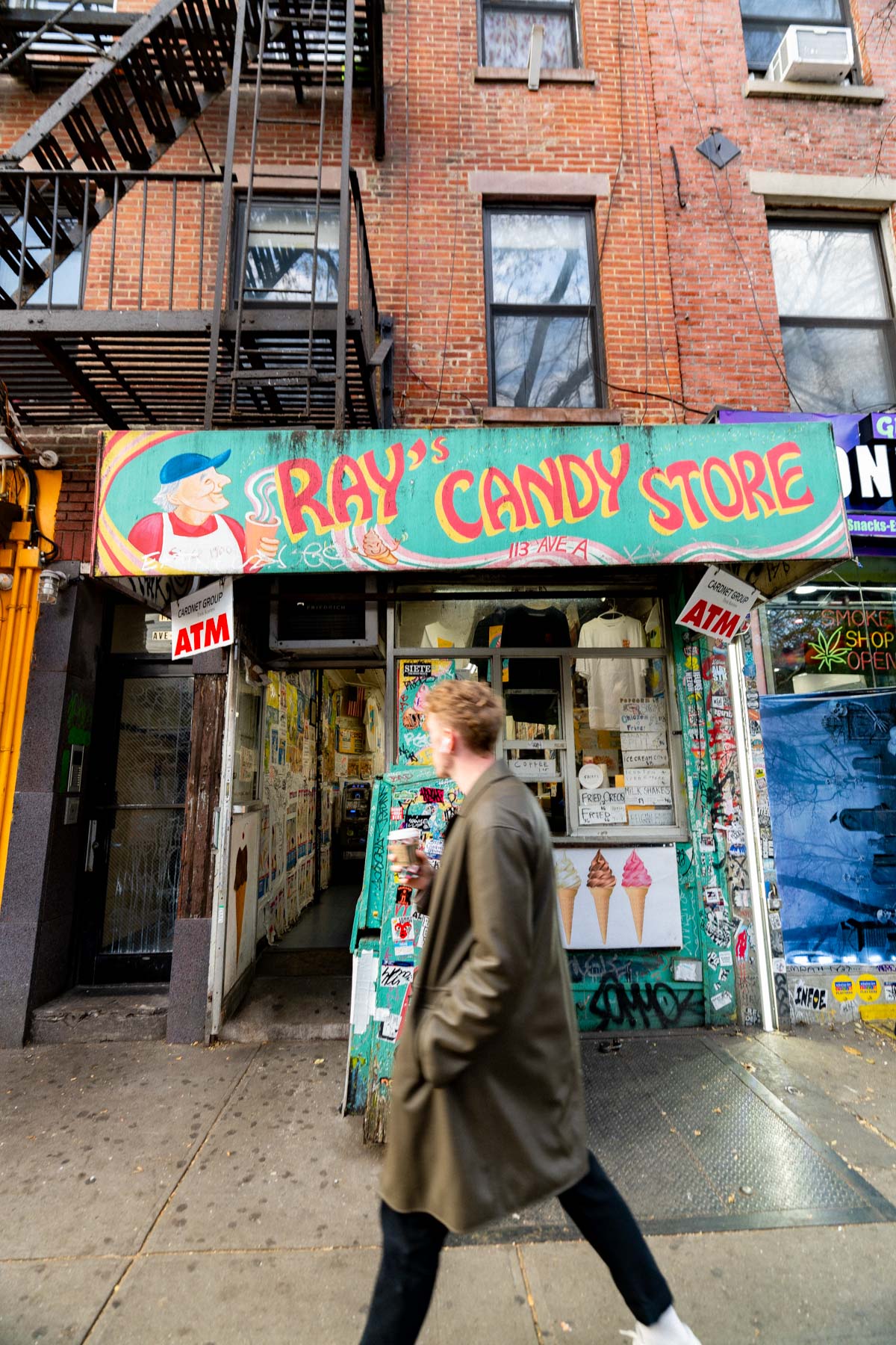 Ray's Candy Store, support mom & pop business owners day while visiting NYC in March