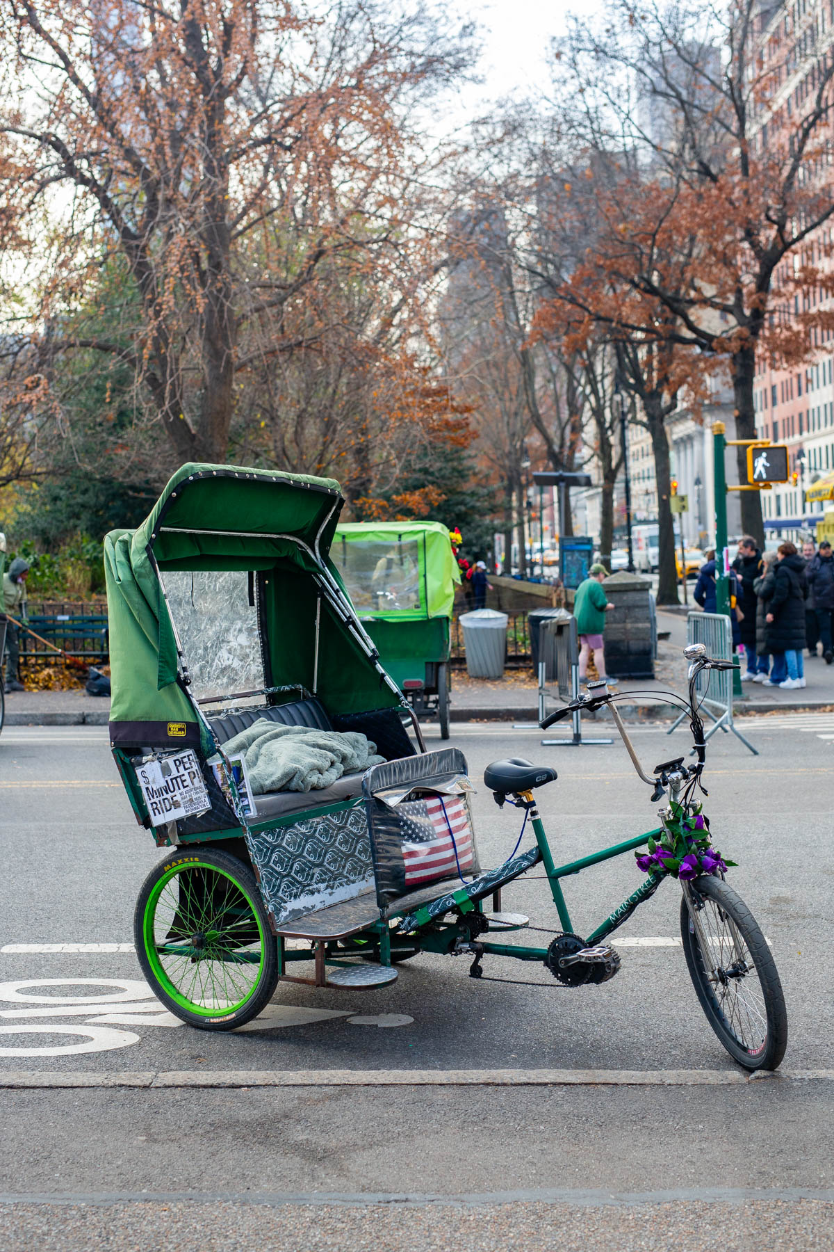 Tourist Scams New York City, Pedicab