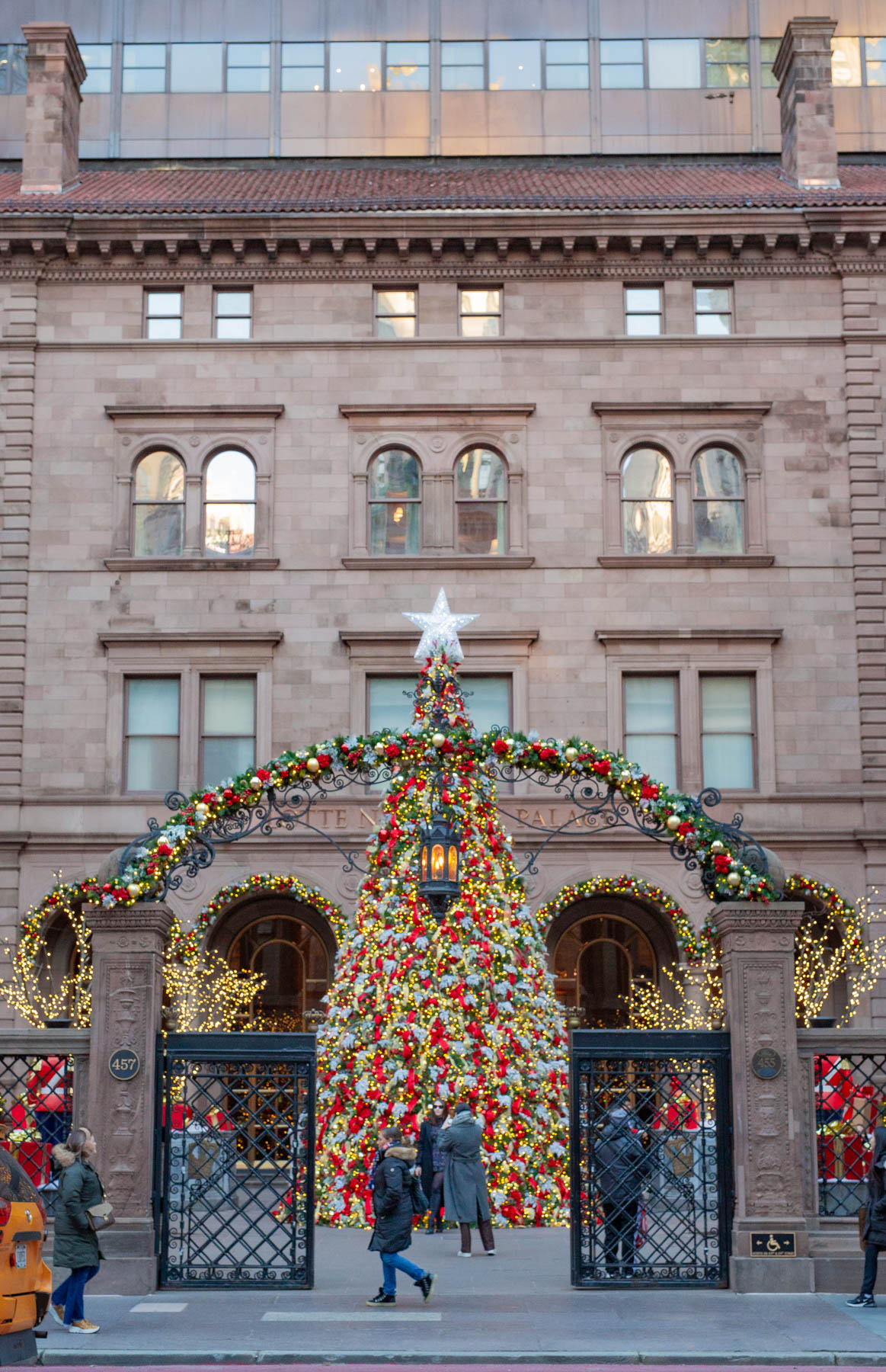 Lotte New York Palace Christmas tree
