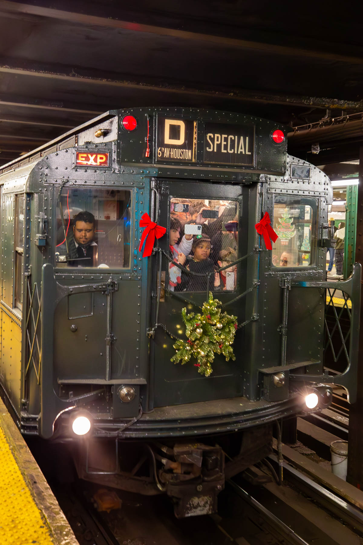 Holiday Nostalgia Train, December in NYC