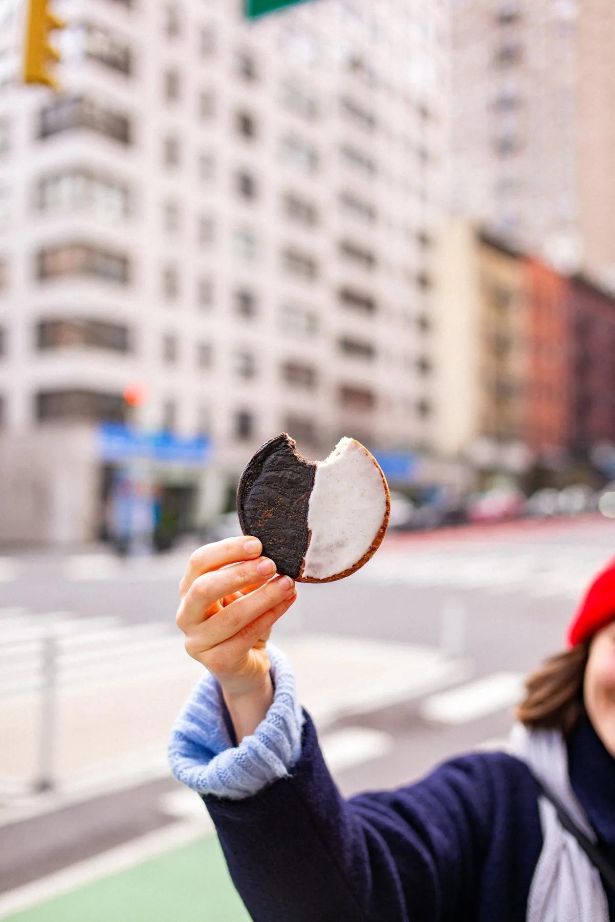 Black and white cookies at Breads Bakery Upper East Side