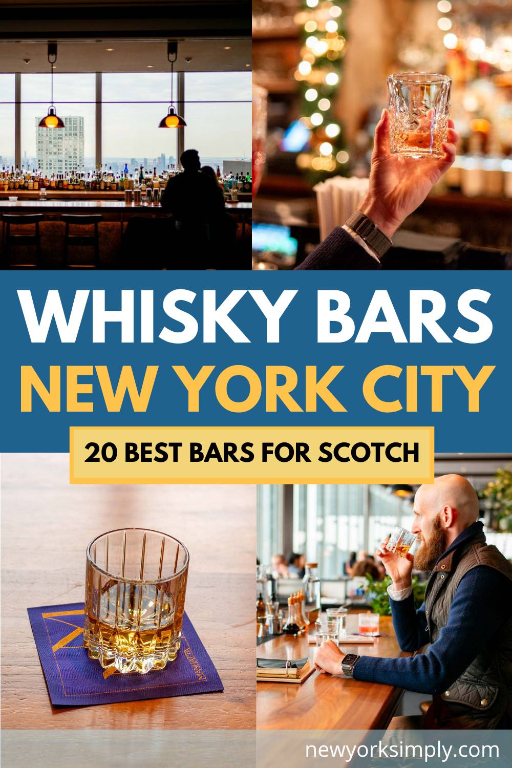 scotch whisky bars nyc, best whisky bars for scotch new york city